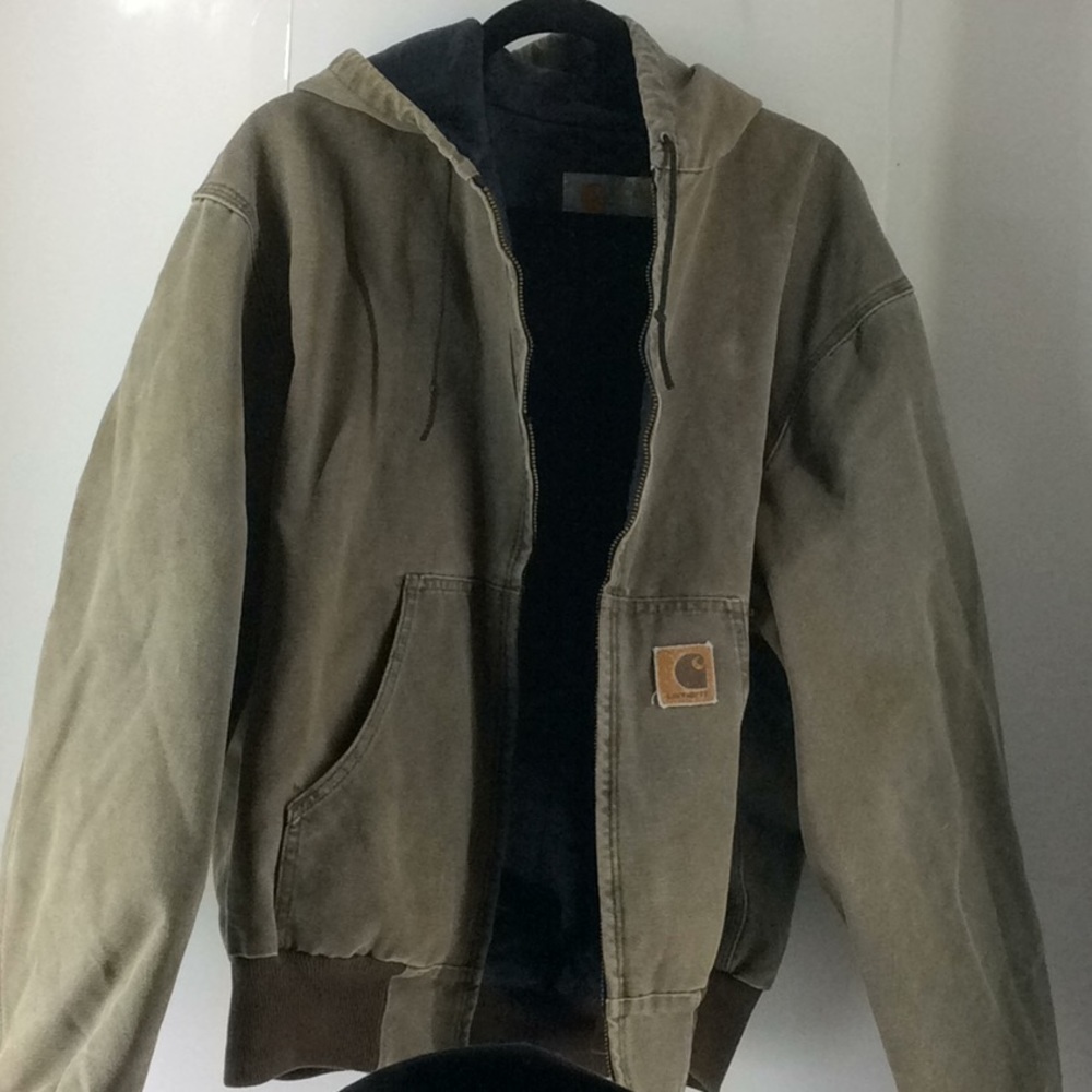 Carhartt XL Hooded Heavy Winter Work Coat